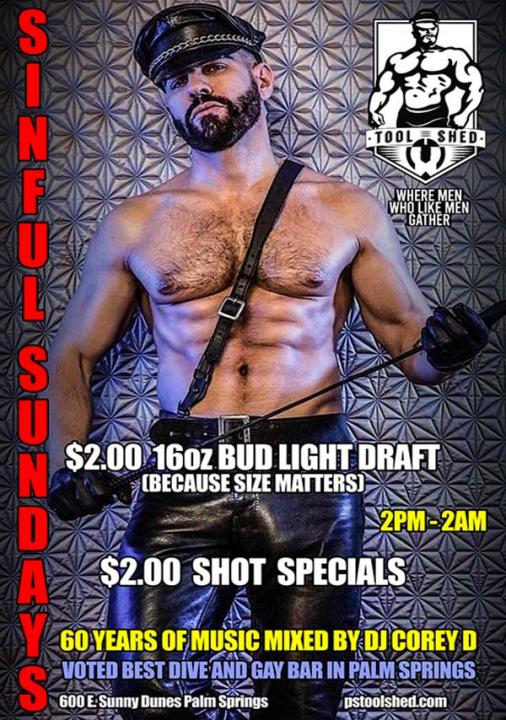 SINFUL SUNDAYS Event Information Wicked Gay Parties Group Sex