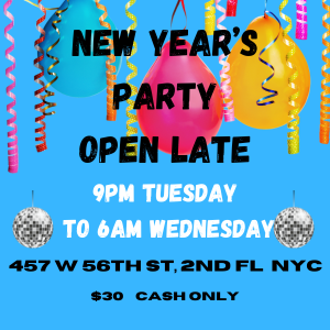 NEW YEARS EVE PARTY