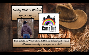 COUNTRY WESTERN WEEKEND AT CAMPOUT ALABAMA