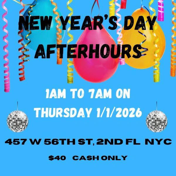 NEW YEAR'S DAY AFTERHOURS