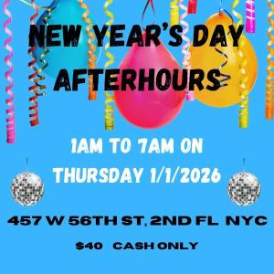 NEW YEAR'S DAY AFTERHOURS