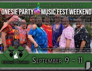 ONESIE PARTY MUSIC FEST WEEKEND