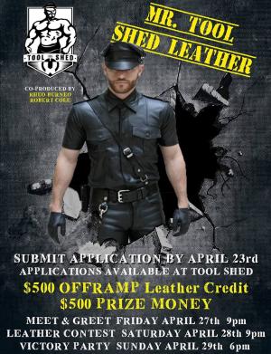 MR. TOOL SHED LEATHER CONTEST PARTY WEEKEND