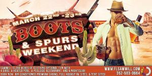 BOOTS &amp; SPURS WEEKEND