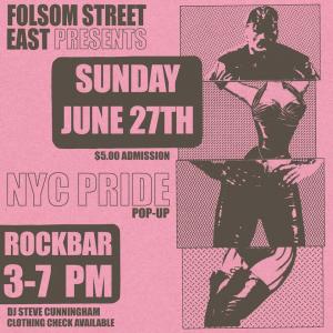 FOLSOM STREET EAST POP-UP PARTY