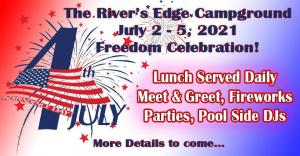 JULY 4TH AT RIVER&#039;S EDGE CAMPGROUND