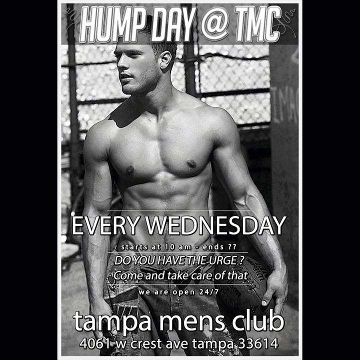 HUMP DAY WEDNESDAYS AT TAMPA MENS CLUB - Event Information - Wicked Gay  Parties - Group Sex Party Listings