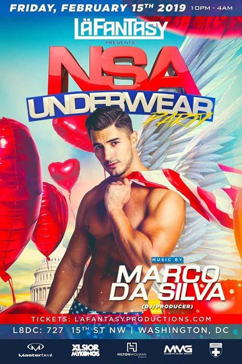 NSA UNDERWEAR PARTY Event Information Wicked Gay Parties