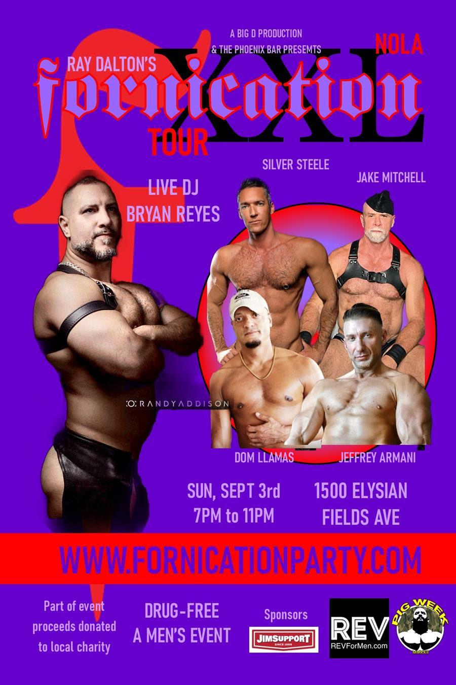 FORNICATION - NEW ORLEANS - Event Information - Wicked Gay Parties - Group  Sex Party Listings