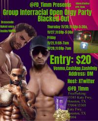 Midnight Group Interracial Open Private Office Building Orgy