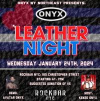 LEATHER NIGHT AT ROCBAR NYC