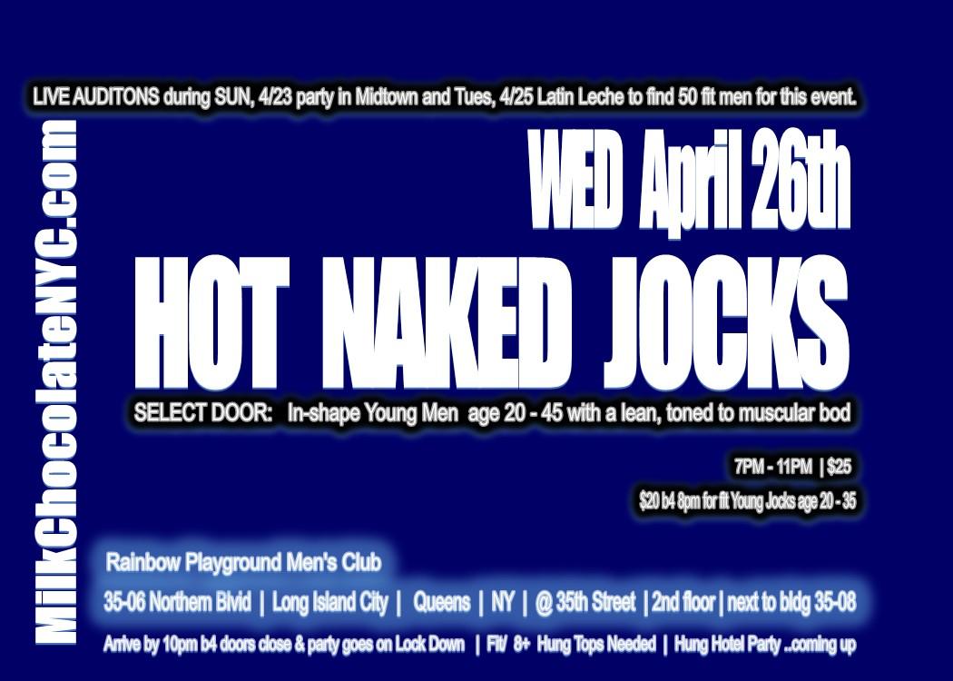 Hot Naked Jocks - Event Information - Wicked Gay Parties - Group Sex Party  Listings