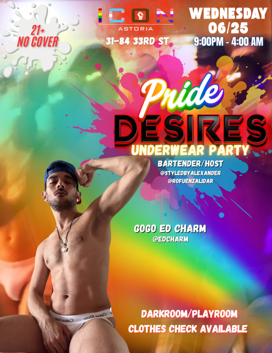 DESIRES PRIDE - Underwear Party