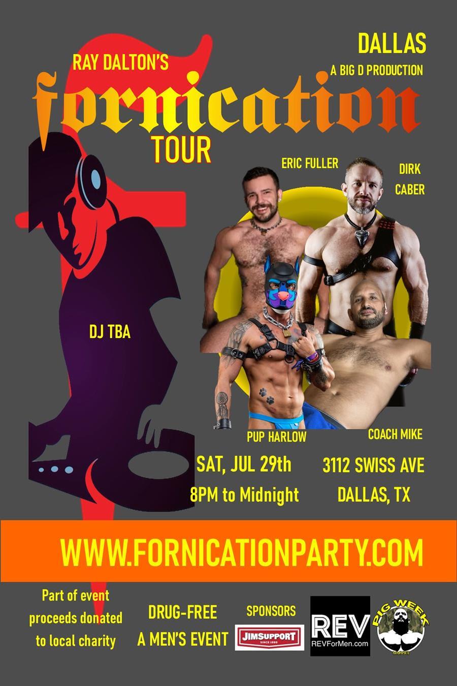 FORNICATION - DALLAS - Event Information - Wicked Gay Parties foto foto