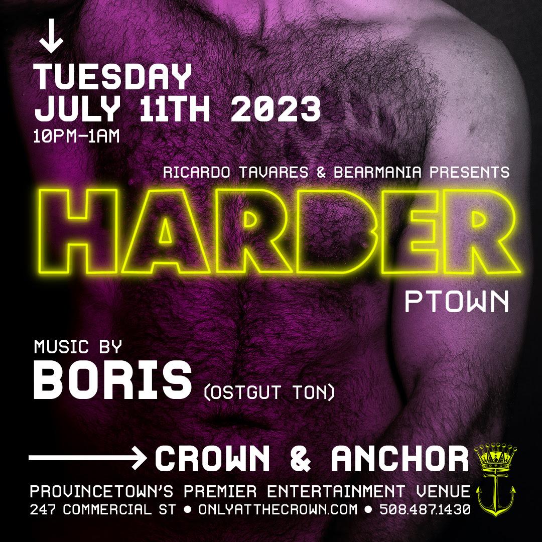 HARDER - PROVINCETOWN - Event Information - Wicked Gay Parties - Group Sex  Party Listings