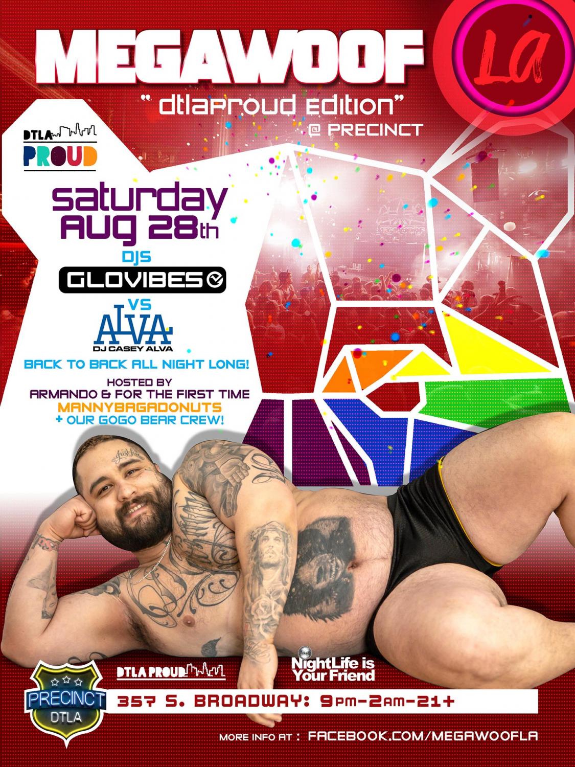 MEGAWOOF - Event Information - Wicked Gay Parties - Group Sex Party Listings