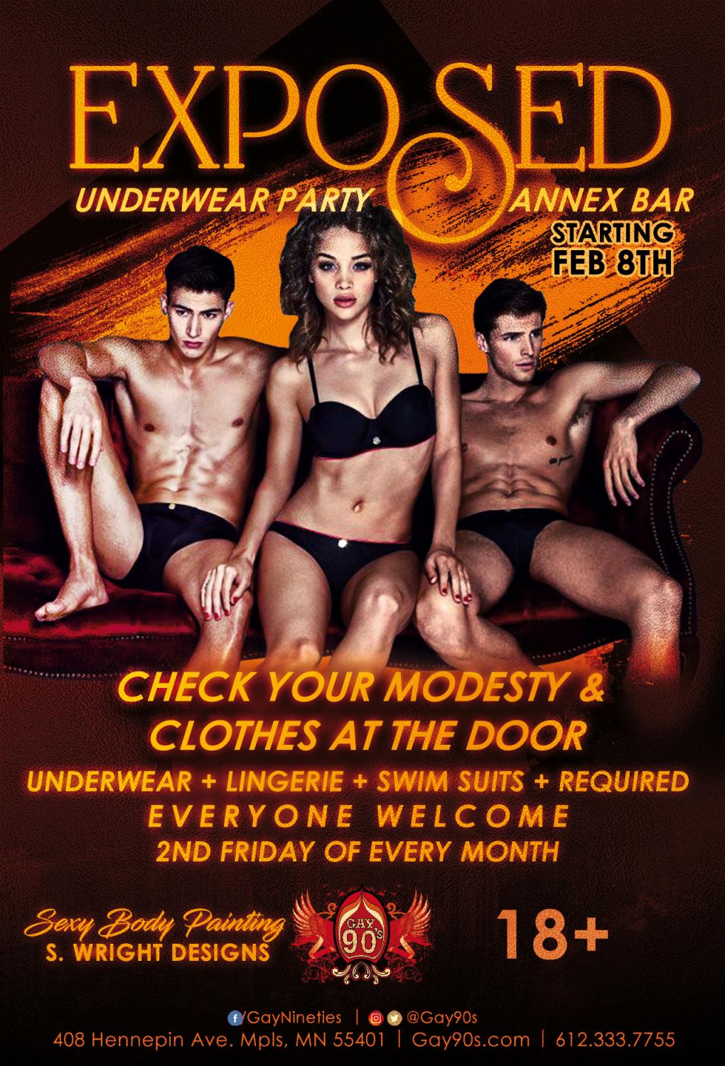 EXPOSED - Event Information - Wicked Gay Parties